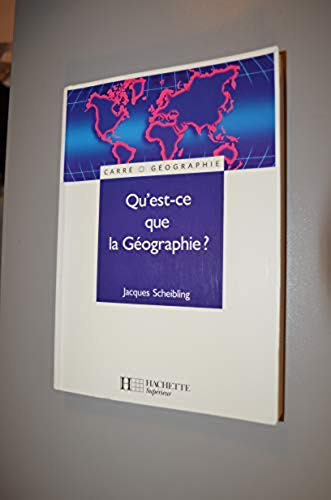 Qu'est-ce que la Géographie ?