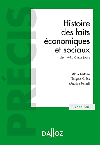 Histoire des faits économiques et sociaux